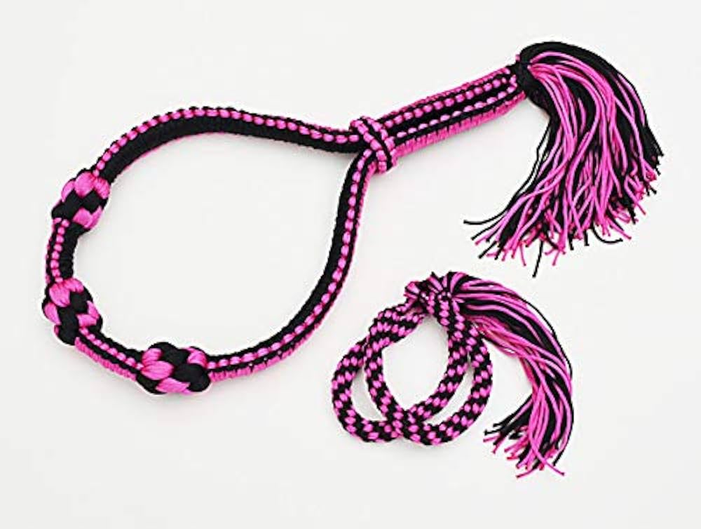 Amazon | モンコン＆パープラチアット ピンク×黒 編みタイプ