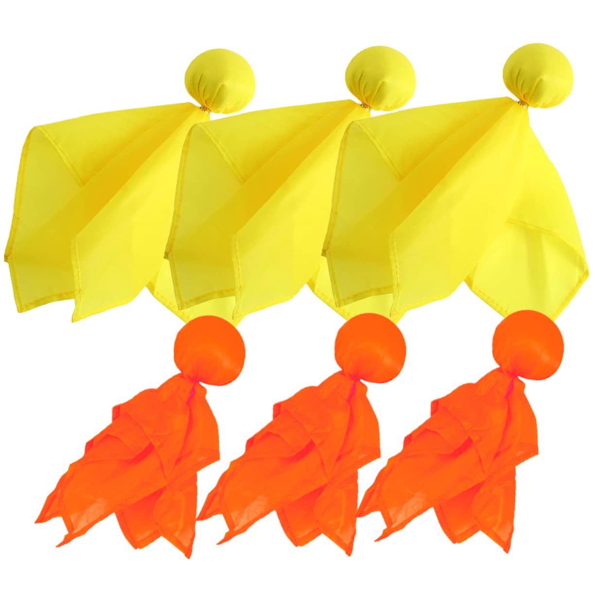 Toddmomy 6pcs Penalty Flags for Football Games Tossing Flags Sports Penalty American Football Referee Props