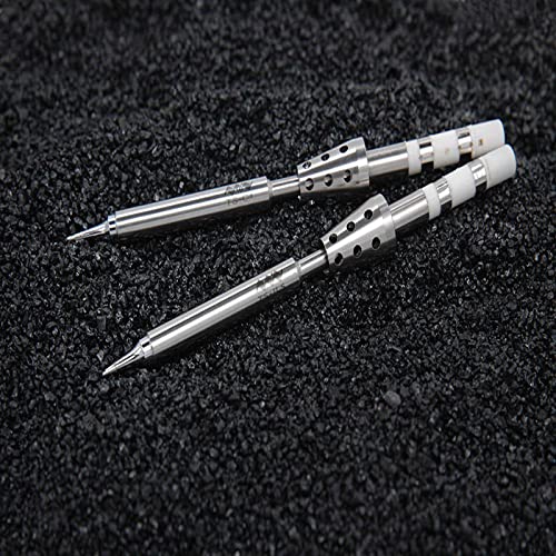 Image of Original Soldering Iron Tip Replacement for Miniware TS100 TS101 Mini Portable Indoor Outdoor Soldering Iron Kit (BC2 /B2 /I /ILS /C1 /C4 /K /KU /D24-Tip) (C1)