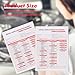 50 Pack Annual Vehicle Inspection Report Form Detailed Driver's Vehicle Inspection Report 8.5