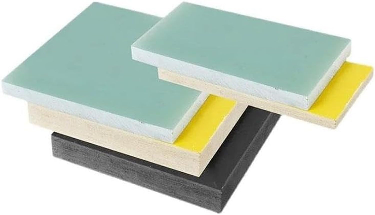 Panneau isolant FR-4 en résine époxy et fibres, 150m x 150mm, 150m x 150mm
