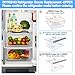 UPGRADED W11162443 Refrigerator Crisper Drawer Compatible with Whirlpool Crisper Drawer W11046494 Whirlpool Fridge Drawer Parts W10899435 WRS555SIHZ WRS325SDHZ WRS315SDHZ Maytag Refrigerator Drawer