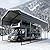 MFSTUDIO RV Carport 14x25 ft, Outdoor Heavy Duty Carports, Height 13 ft for Large RVs Metal Shed Canopy Shelters Garage Shelter Shade Car Ports with Galvanized Roof for Cars, Truck and Boats ?