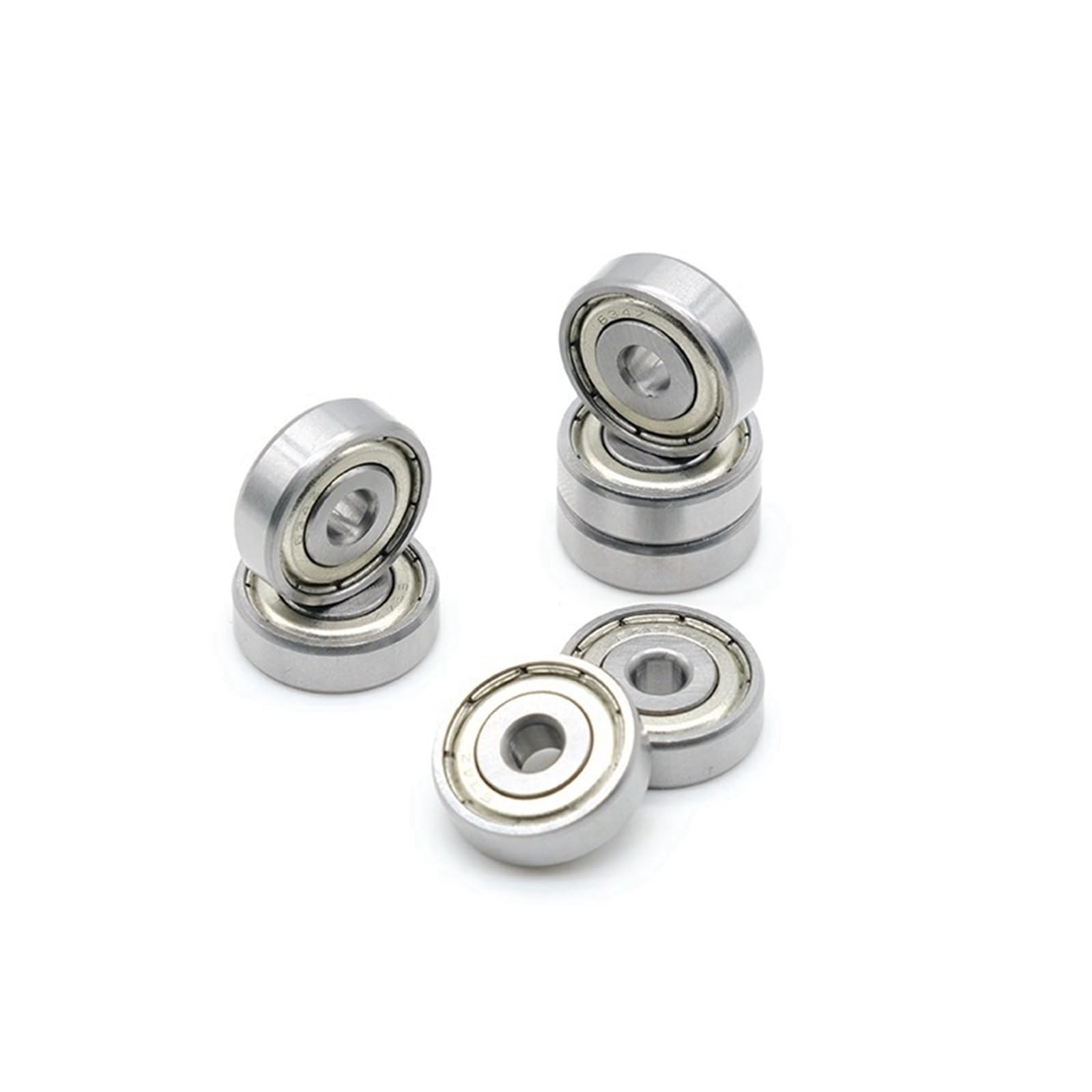 Roulement à billes à gorge profonde 607ZZ 7x19x6mm Roulements miniatures 607 ZZ 607Z 607Zz 1 pièces