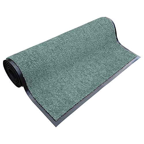 Hanse Home Fußmatte (S-XXL) 40x60cm – 12 Farben – Fussmatte Outdoor Schmutzfangmatte Türmatte Waschbar & Wetterfest rutschfest für Eingangsbereich & Außenbereich – Olivgrün