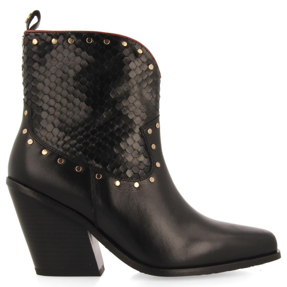 GIOSEPPO Botines Cowboy Piel TACÓN SAGERBY
