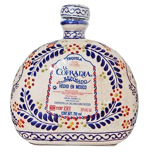 Cofradia Tequila Talavera Cerámica Reposado - 700 ml