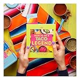 How to be a Taco Legend Cookbook Kit from The Spicery | 80+ Mexican Recipes | Easily Create a Range of Mexican Delights with These 4 Spice Blends | Refills Available