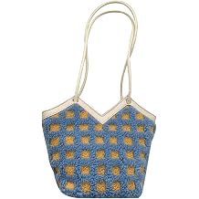 Contrast Color Plush Bag Plaid Large Capacity PU Leather Women Retro