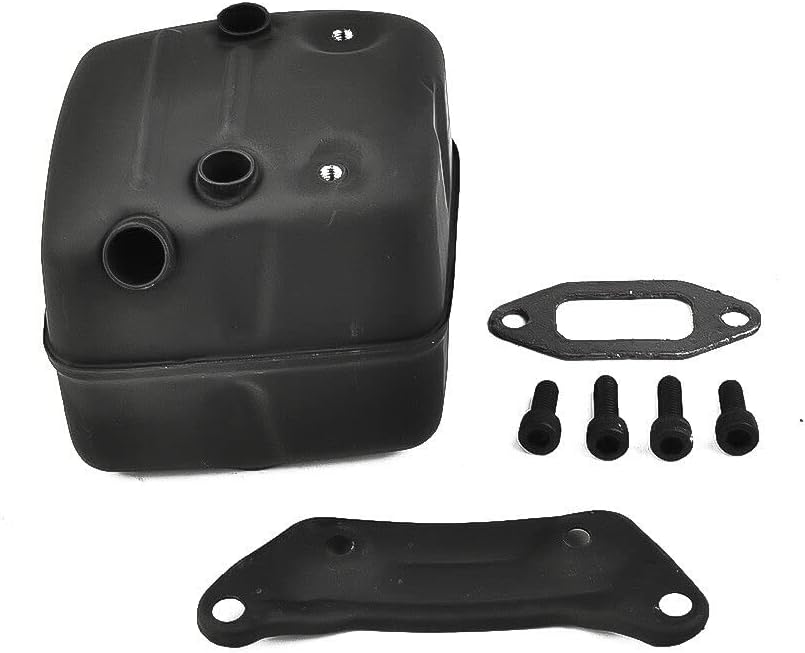 Muffler Exhaust Kit Compatible with Husqvarna 385/390/372/371/365/362 503765301 544029501
