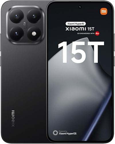 Xiaomi 15T 12+256GB 6.83" 5G Black DS ITA - 2