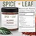 Premium Aleppo Pepper by SPICE + LEAF - Vegan Kosher Preservative Free Red Middle Eastern Mild Pepper Flakes, 3.5 oz