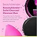 Original Pink Beauty Blender Makeup Sponge & Blendercleanser Solid Charcoal Sponge & Brush Cleanser + Silicone Scrub Mat Charcoal