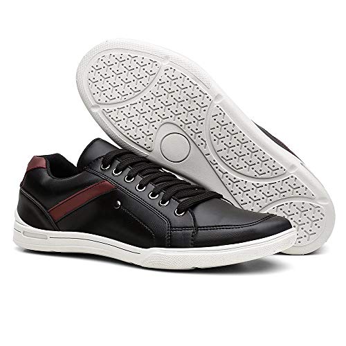 Kit 3 Pares Sapatenis Masculino - branco/azul/preto - 42