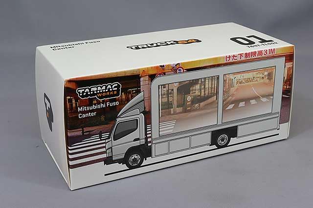 Amazon | Tarmac 1/64 三菱 ふそう FUSO キャンター ディスプレイ
