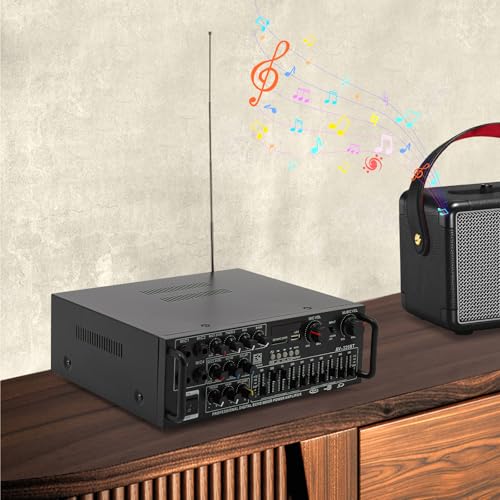 Amplificateur de sonorisation voiture et maison puissant 200W x 2
