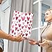 JarThenaAMCS 100Pcs Valentine's Day Poly Mailers 10 x 13 Inch Pink Love Heart Envelope Mailers Watercolor Self-Sealing Plastic Packaging Mailing Bags For Small Business Clothing