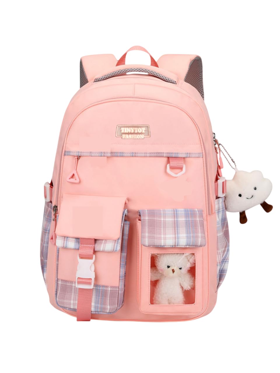 Tinytot 26Litre School Bag Water-Resistant Laptop& Travel Backpack – Unisex Large 19 Inches Multipurpose Travel Backpack for Boys & Girls, Men & Women SB162