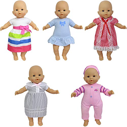 ZITA ELEMENT 8 Sets American 18" Girl/Baby Alive Clothes Dress for 14"-16" & 18" Dolls - Thumbnail 3