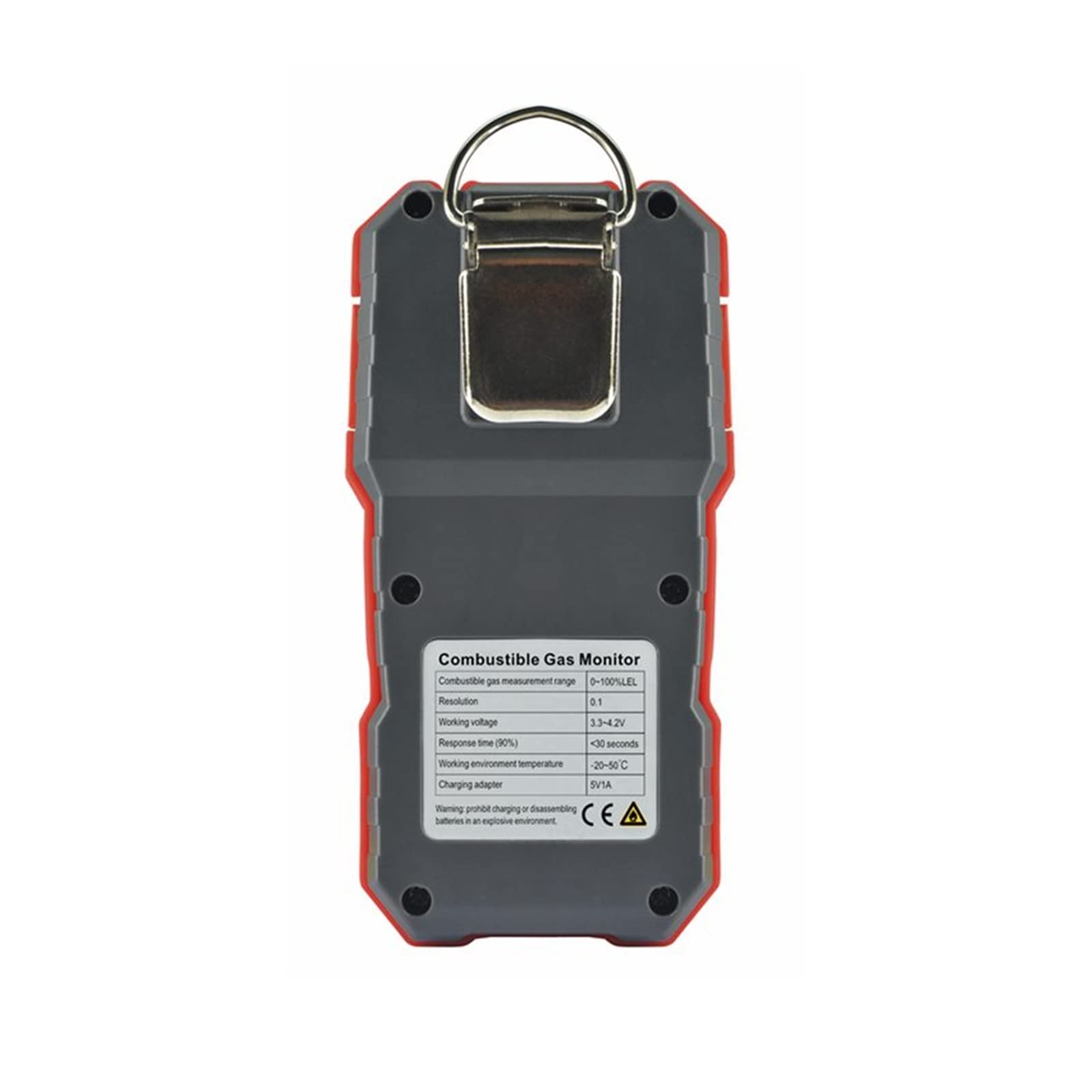 Tragbarer Verbundgasdetektor CO-Monitor Kohlenmonoxid-Detektor Schwefelwasserstoff HS-Sauerstoff-Tester for brennbare Gase Akustischer Alarm