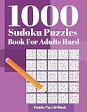 1000 Sudoku Puzzle Books For Adults Hard: Brain Games for Adults - Logic Games For Adults - Mind Games Puzzle