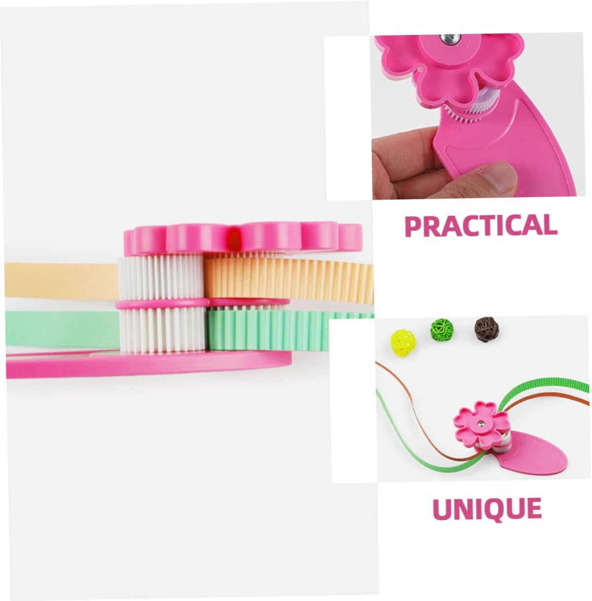 Angoily Crafting Tool Set 2pcs Paper Quilling Machine Wave Crimper for DIY Handmade Projects