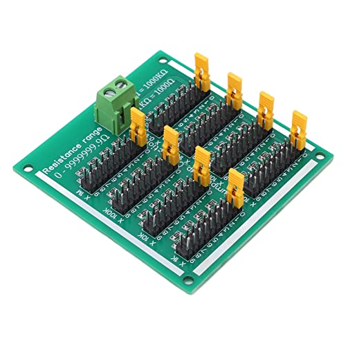 Placa de Resistor SMD Programável 0 a 9999999.9 Ω Com Terminais 220V para Mega PLC Educação Experiên