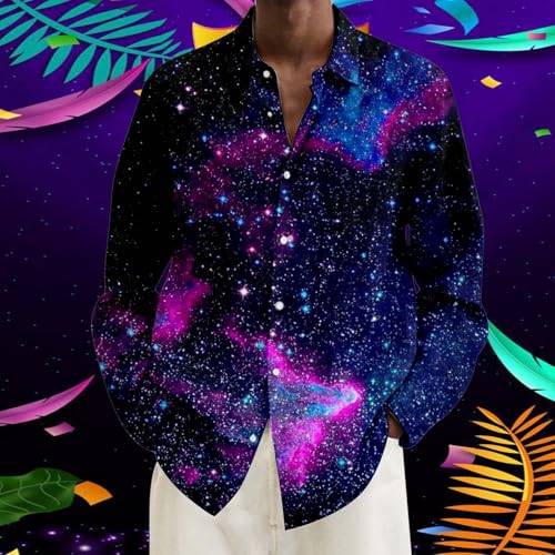 Chemise à manches longues homme coupe ample confort pour célébrations et fêtes