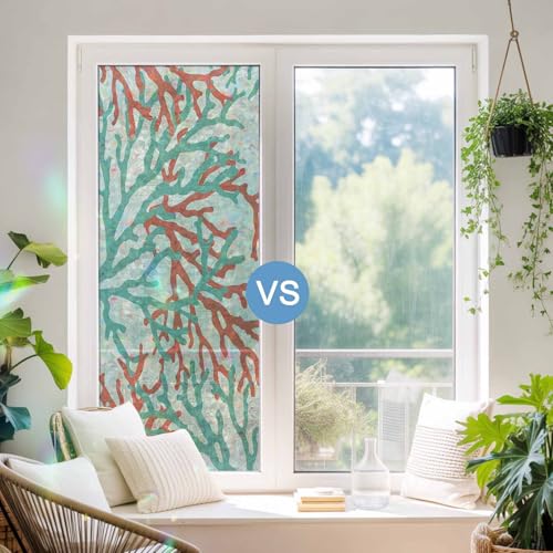 Vinilo Decorativo Rainbow Window Privacy Film 19.6x39.3 miniatura 4