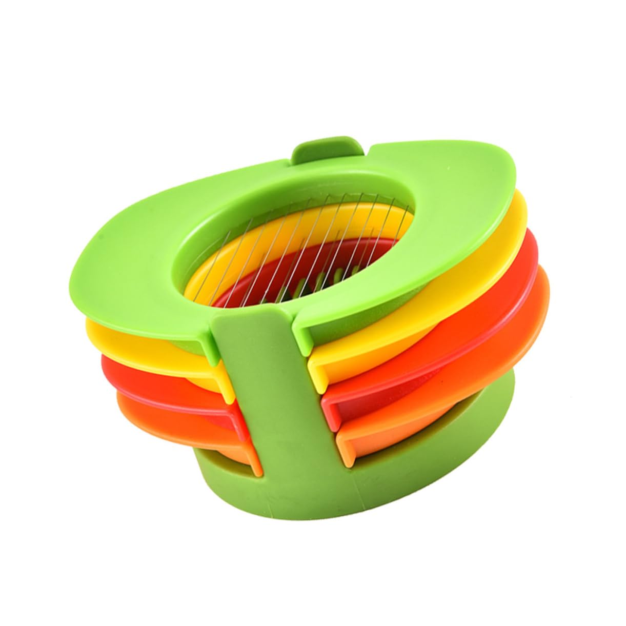 Unomor Stainless Steel Egg Cutter Divider Multifunctional Egg Slicer Separator for Kitchen for Slicing Eggs Fruits Vegetables Kitchen Gadget