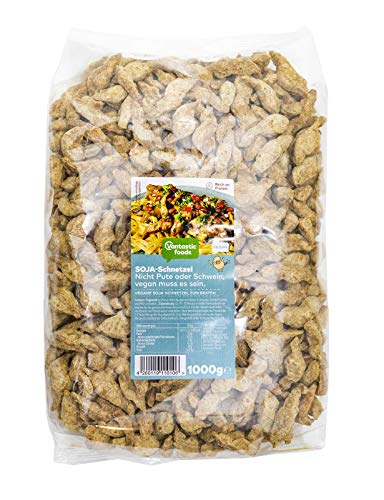 Vantastic Foods Soja Schnetzel Fleischersatz Sojafleisch, 1kg