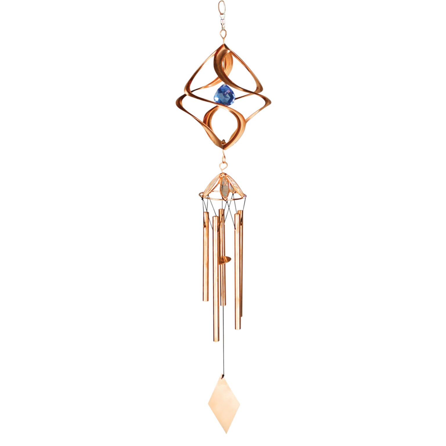 Red Carpet Studios Cosmix Copper and Blue Wind Chime