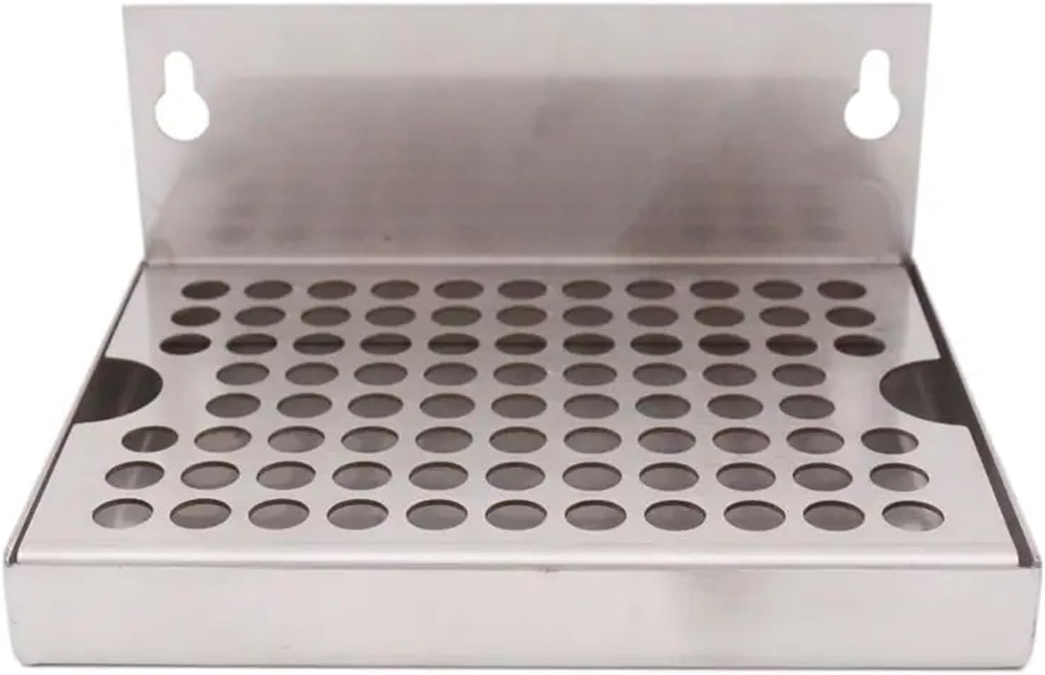 6" Wall Mout Beer Drip Tray No Drain 304 Stainless Steel 6"L x 4.5"W Homebrew Kegging Draft Beer