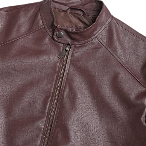 Image of Bewakoof Men's Solid Regular Fit Full Sleeve Stand Collar Nylon Jacket