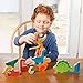 Dinosaur Puzzles for Kids Ages 3-5 - 3D Wooden Jigsaw Puzzle for Toddlers & Kids, 9”x 9” Tray, Bright Colorful Shape Sorting, Promotes Creativity & Learning, Non-Toxic Gift Toy