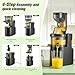 Imagen de Exprimidor Lento 500W