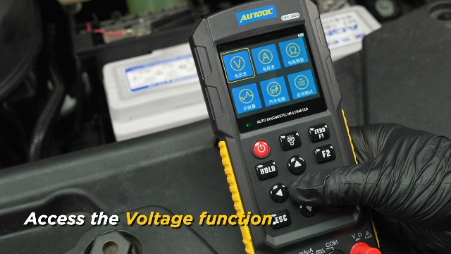 Image of AUTOOL Multimeter Oscilloscope Automotive TRMS Digital Multimeter and Oscilloscope Kit 1000V 20A, with Test K line & CAN Bus Signal, Sensor Signal, Relay Test, Ignition Pulse Signal Test