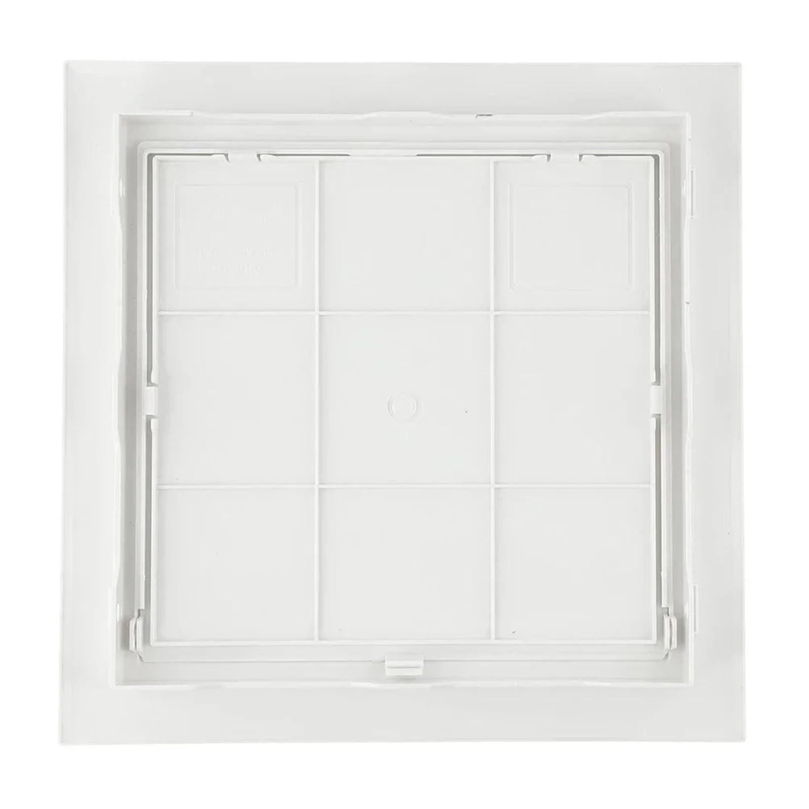 Dunsby One Color Access Panel Access Panel For Drywall Inspection Port Plastic Removable Opening Flap Cover Plate Hatch Doors(150X150mm)