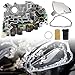 RE0F11A JF015E CVT7 Transmission Valve Body with Solenoids & Filter Oil Pan Gasket Kit for Nissan Sentra 1.8L 2013-2019, for Versa 1.6L 2012-2016, for Chevrolet Spark 1.2L 2013-2015# 31705-X428B