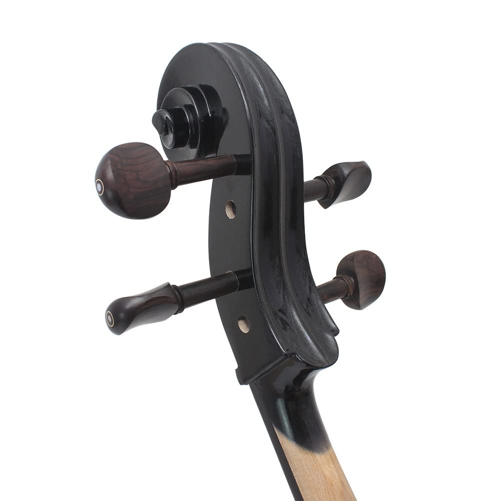 Violonchelo eléctrico, Instrumento Musical de Puesta en Escena de Violonchelo electroacústico de Madera Maciza 4/4, para Orquesta de Estudiantes de Concierto para Principiantes