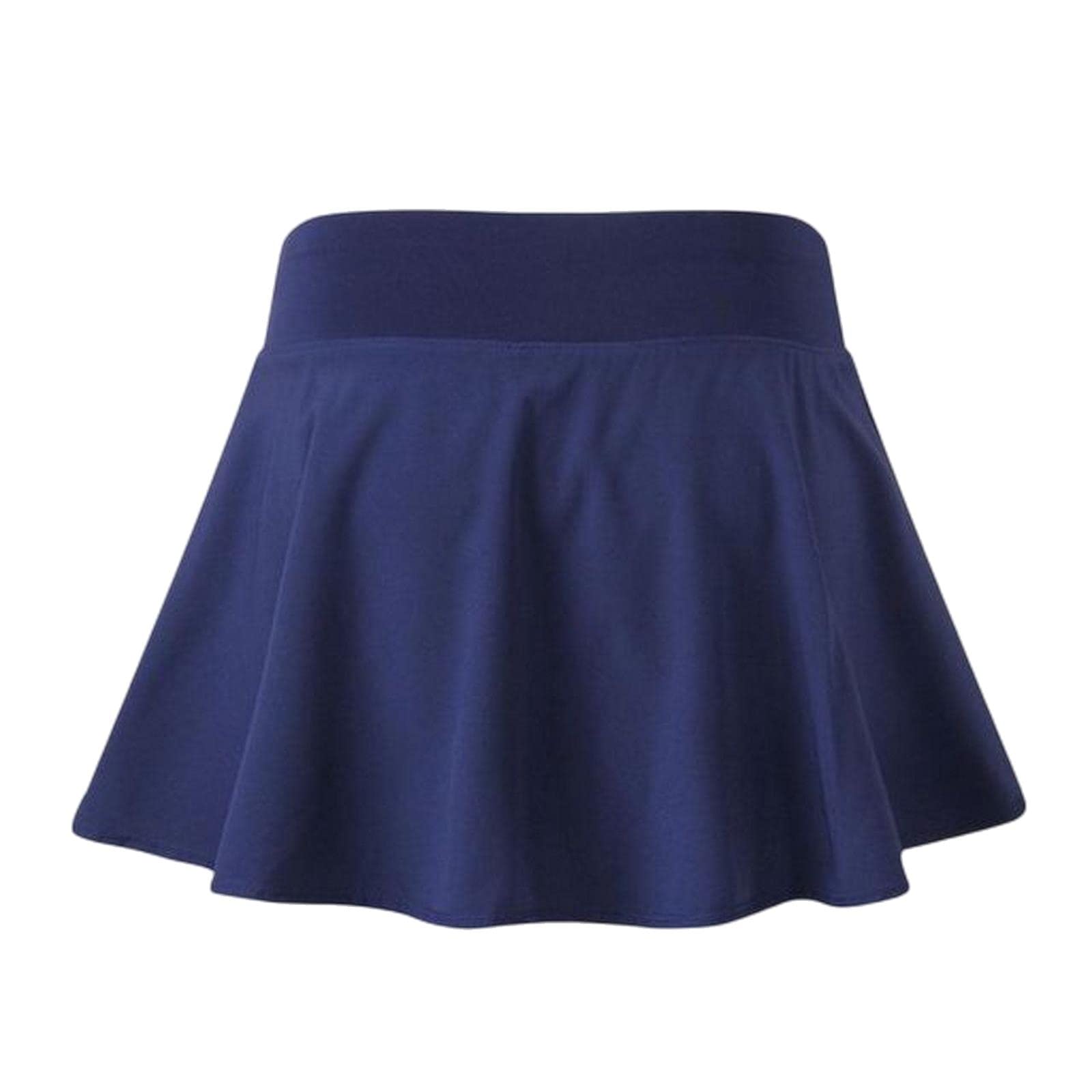 Jupe de tennis courte athlétique à séchage rapide pour femme avec short intégré, noir foncé, 40