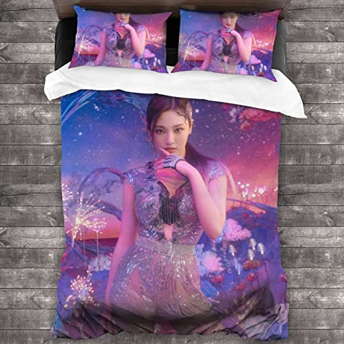 ZENGCJZ Ropa de cama Korean Beauty Idol Cover