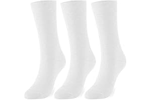 Classic Men's White Dress Socks: Premium Comfort for Every Occasion
