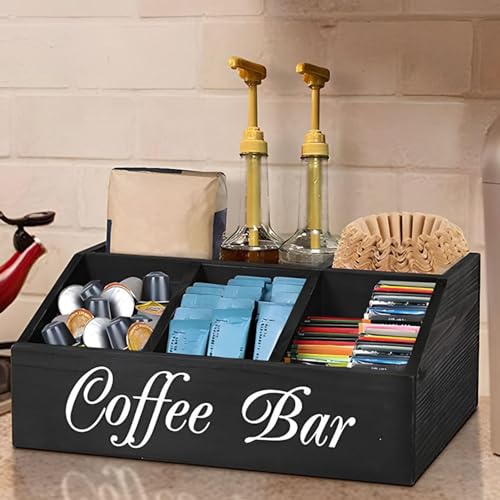Bar à café et accessoires organisés grâce à ce support de comptoir - 4