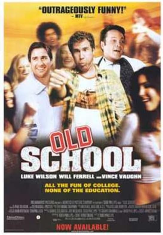 Póster de película de la vieja escuela (11 x 17)