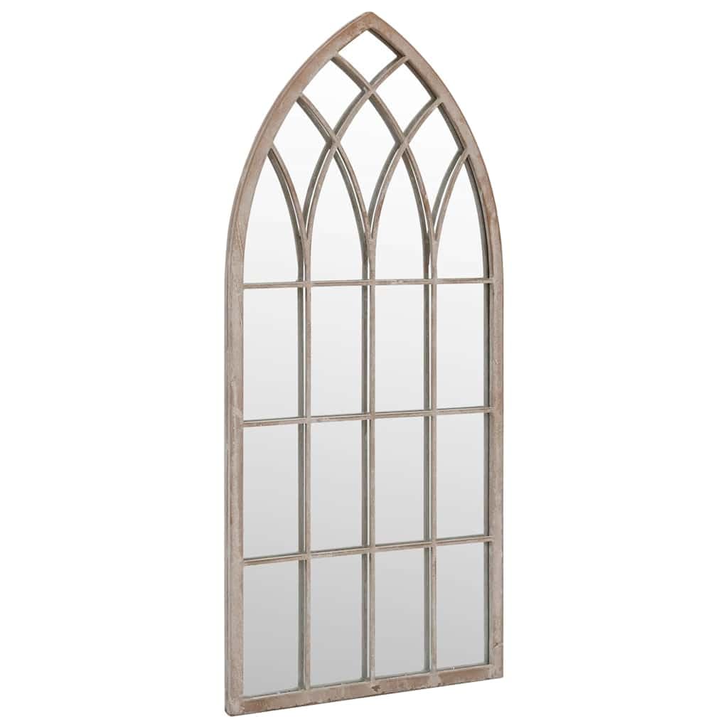 SYDE Lustro ogrodowe z rdzy żelaza 70x30 cm