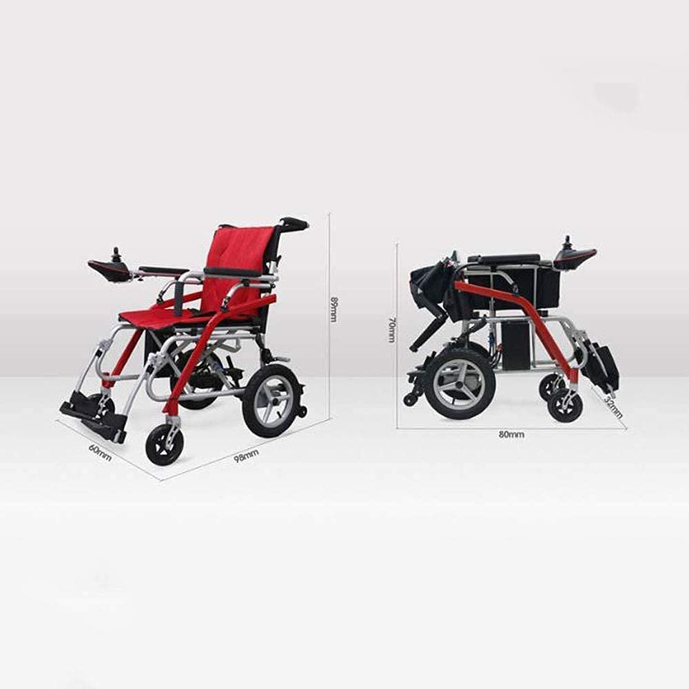 La Silla De Ruedas Portátil Móvil Eléctrica Para El Hogar Es Una Silla De Ruedas Portátil Móvil Para El Hogar, Ligera Y Fácil De Plegar, Scooter Eléctrico De Cuatro Ruedas, Adecuada Para Ancianos Dis