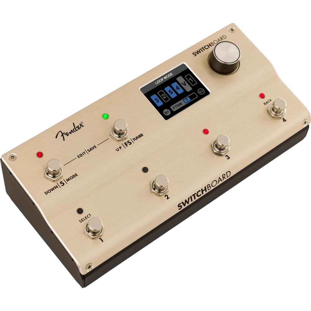 ギター Fender SWITCHBOARD Fender Switchboard Effects Operator with Expression Pedal | Sweetwater