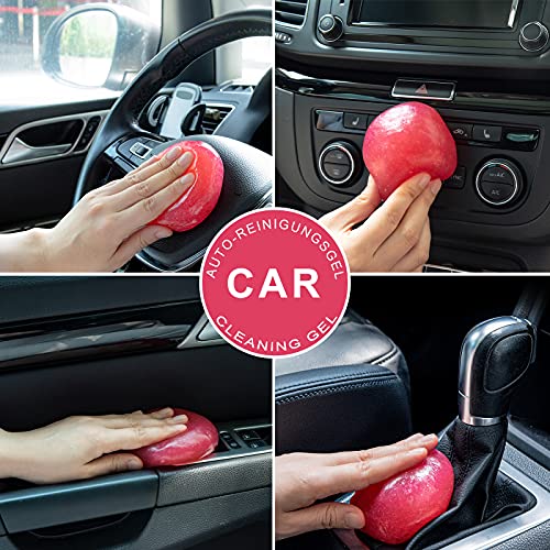 TICARVE Auto reinigingsgel voor het interieur, 2 stuks zacht en flexibel toetsenbord reinigingsgel slijmreiniger universele stofreiniger voor laptop, printer, camera's, afstandsbediening - Image 3