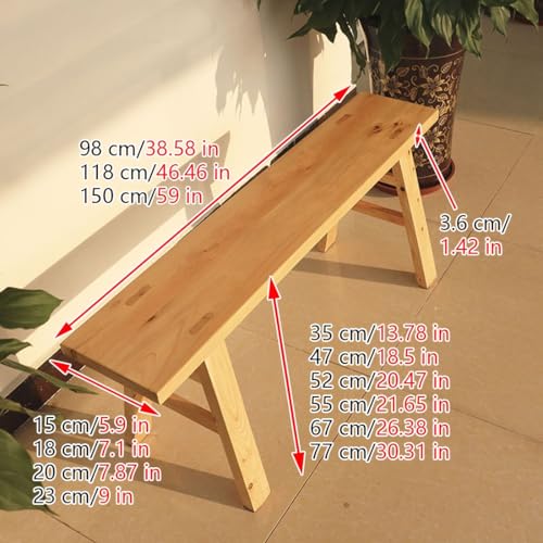 Banc de rangement en bois compact pour ranger les chaussures - 4